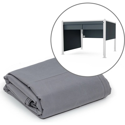 Blumfeldt Pantheon Cortina 3x3 boční stěny Šedá