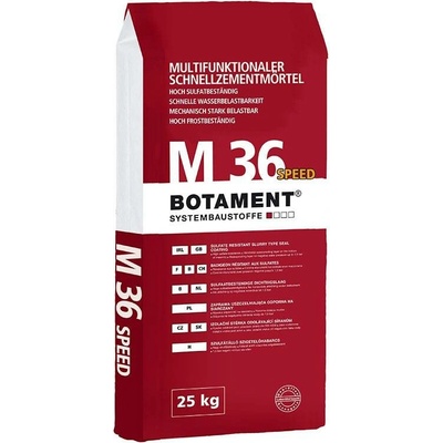 Malta s rychlovazným cementem BOTAMENT M 36 Speed 25 kg - 25 kg