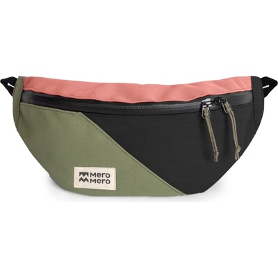 MeroMero Чанта за кръст Meromero Mini-HoïAn Hipbag Hip bag - Cypress Green / Aubergine / Blossom Pink - размер One Size (510-4637-0911)
