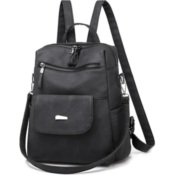 Image 1 of Charon Дамска Раница Charon Softy, Черна, Различни цветове (ZYBP003-BLACK)