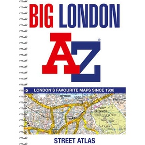 Big London A-Z Street Atlas | A-Z Maps (ISBN: 9780008663506)