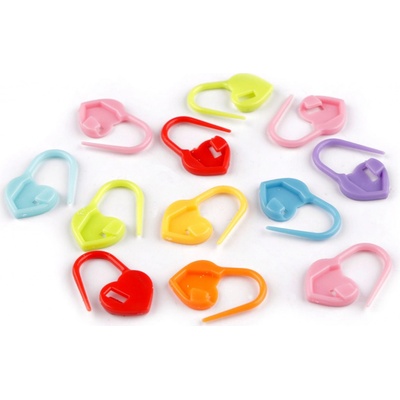 Značkovač spínací špendlík - srdíčko