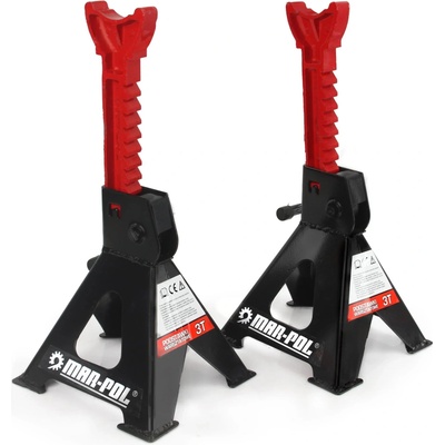 MAR-POL Podstavce pod auto hřebenové 3 t 2 ks M80102 | Zboží Auto