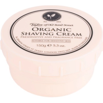 Taylor of Old Bond Street Organic krém na holenie 150 g