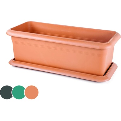 ALFIstyle hrantík s podmiskou XL, šírka 72cm Terakota