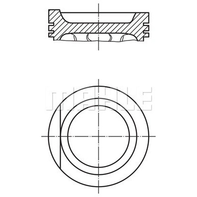 MAHLE ORIGINAL Piest 0347502