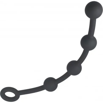 Image 1 of Chisa-novelties Анална броеница от силикон Black Mont S черна