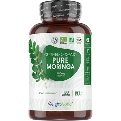 WeightWorld Pure Moringa 550 mg [180 капсули]