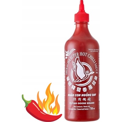 Čili omáčka pikantná SRIRACHA FLYING GOOSE 730 ml