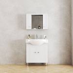 InterCeramic Мебел за баня icp 7047 - pvc шкаф с порцеланов умивалник (icp 7047)