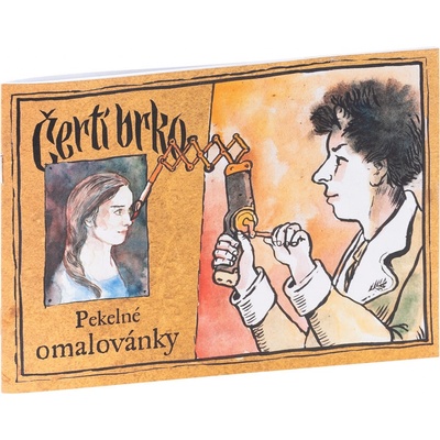 Čertí brko Pekelné omalovánky