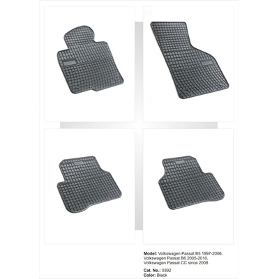 FroGum Гумени стелки за VW Passat B5 / B5.5 (1996-2005), марка Frogum (0396)