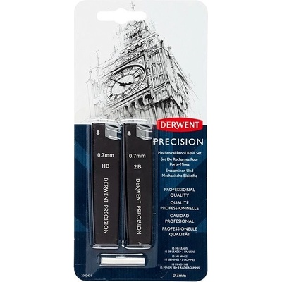 Derwent Mech Pencil Refill Set 0.7