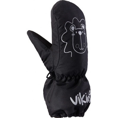 Viking Hakuna mitten Kids Detské Palcové rukavice Čierna