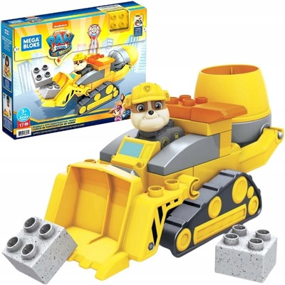 MEGA BLOKS Tlapková patrola RUBBLE buldozer – Zboží Mobilmania