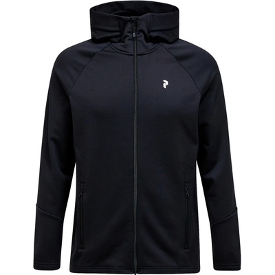 Peak Performance Мъжко поларено яке Peak Performance Rider Essentials Zip Hood Fleece jacket - Black (005-6184-0114)