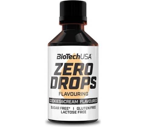 BioTech zero drops 50 ml Cookie