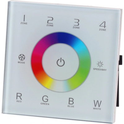 PANLUX Ovladač 4 RGB/RGBW bezdrátový nástěnný 4 zone RGB/RGBW PN78000611