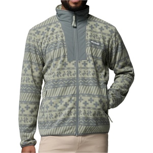 Columbia Мъжко поларено яке Columbia Sequoia Grove II Full Zip Printed Fleece Fleece jacket - Safari / Wizard Island Tonal (005-7384-0511)