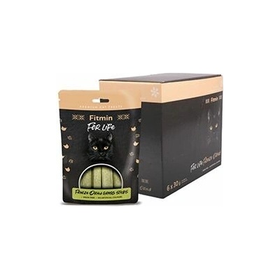 Fitmin FL cat poch. Mraz.suš.tyčinky s mač.tráv. 6 x 30 g