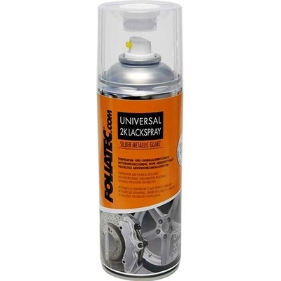 Foliatec dvojzložková farba na brzdy v spreji, strieborná, 400ml