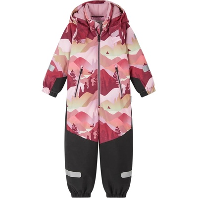 Reima Detský zimný overal s membránou Kurikka grey pink
