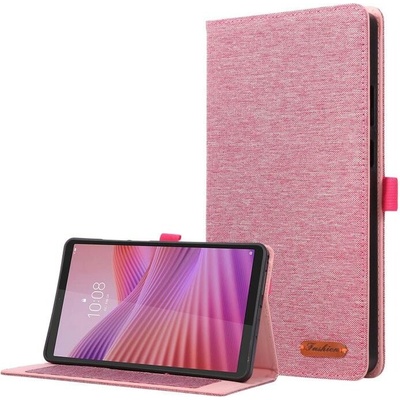 Vsetkonamobil 126720 FABRIC Zaklápací obal pre Lenovo Tab One / Lenovo Tab K9 ružový