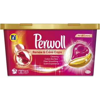 Perwoll Renew & Care Color Caps pracie kapsule 21 PD