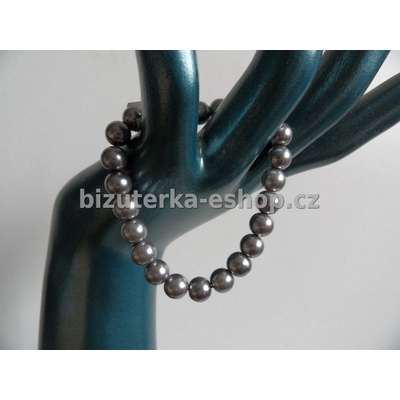 Bizuterka-eshop.cz z perliček šedý BZ-04167