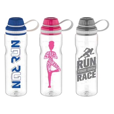 Mercanlar M-912067-Бутилка с декор 750ml "Ege" PVC TRITAN (0154370)