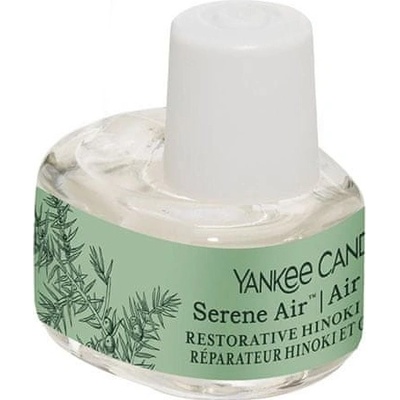 Yankee Candle Náplně do osvěžovače Posilující hinoki a jalovec 17 ml