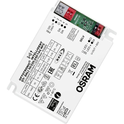 OSRAM HOMELIGHTING OPTOTRONIC DALI NFC LED driver konstantní proud 55 W 15 - 54 V stmívatelný, Dali 1 ks