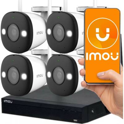 Dahua Imou KIT/NVR1104HS-W-S2/4-F22FE
