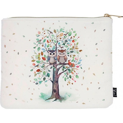 pouzdro ploché se zipem popruhem na ruku POPLA59G01 BUG ART SOVY KIUB – Zboží Dáma