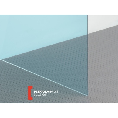 Röhm Plexisklo Plexiglas GS 5 mm 5C18 1010 x 2030 mm modré 1 ks