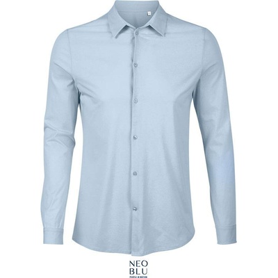 Neoblu Balthazar men košeľa s dl. rukávom modrá soft
