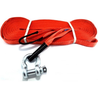 Dragonwinch Tažný pás 4,75 t 20 m, třmen
