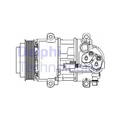 Kompresor, klimatizace DELPHI CS20499
