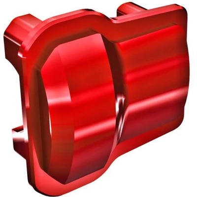 Traxxas алуминиев капак на скоростната кутия червено анодиран (2)