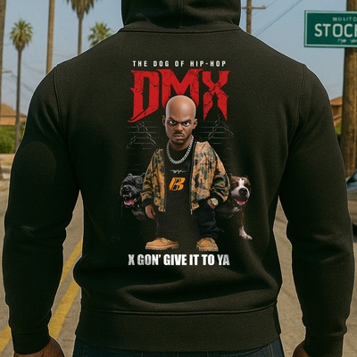 Hoodstyle Rap Toon DMX мъжко худиHOOD-hoodie-1579 - , размер