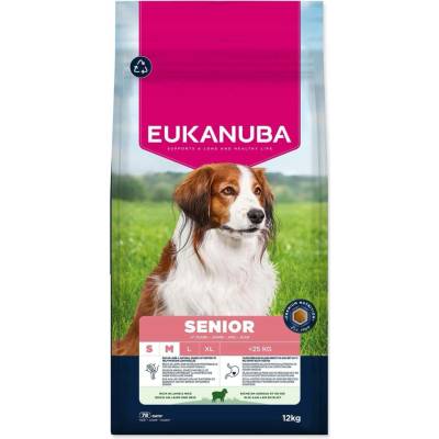 Eukanuba Senior Small & Medium jehněčí 12 kg