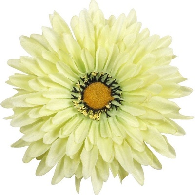 Umelá gerbera zelená 15 cm