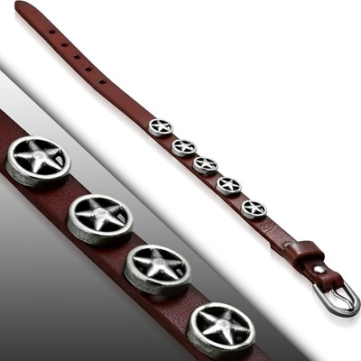 Talitha Червена кожена гривна