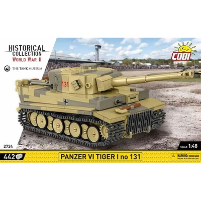 COBI 2734 World War II Nemecký tank Panzer VI TIGER I no 131 1:48