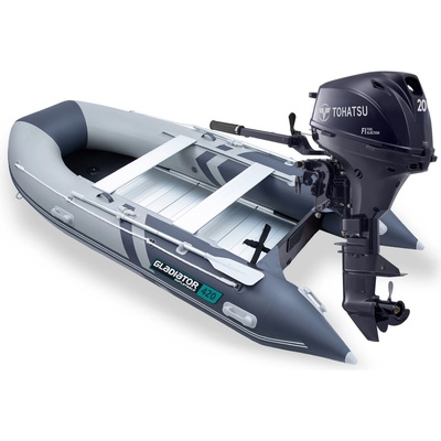 Gladiator B420 AL a Tohatsu MFS20E S Komplet