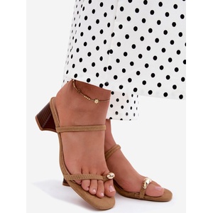 Step in style Дамски сандали с ток модел 228795 Step in style