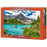 Castorland 2000-piece puzzle Lake Sorapis, Alps, Italy C-201006-2