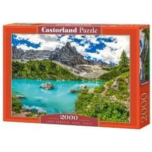 Castorland 2000-piece puzzle Lake Sorapis, Alps, Italy C-201006-2