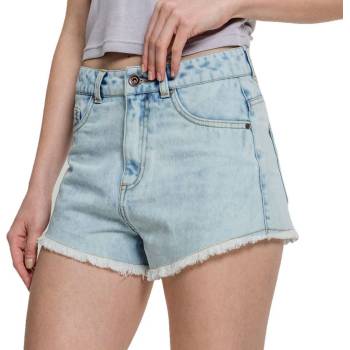 Urban classics Дамски къси панталони URBAN CLASSICS - Denim Hotpants - blue bleached - TB2000-blue bleached