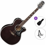 Takamine GN75CE Standard SET Transparent Black Електро-акустична китара Джъмбо
